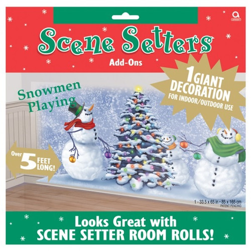 Snowmen Playing Scene Setters - Discontinued