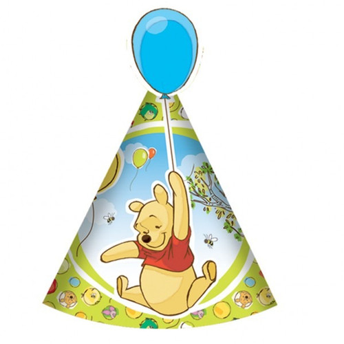 Winnie the Pooh Party Cone Hats - Discontinued