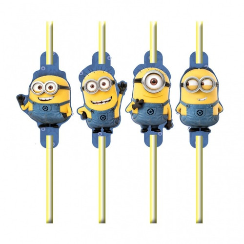 Despicable Me Straws - Discontinued