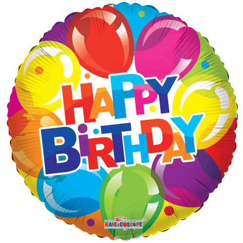 Happy Birthday Shiny Balloons Happy Birthday Shiny Balloons