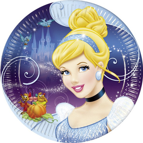 Disney Cinderella Plates (8pk) - Discontinued