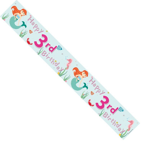 3 Today Birthday Banner 3 Today Birthday Banner