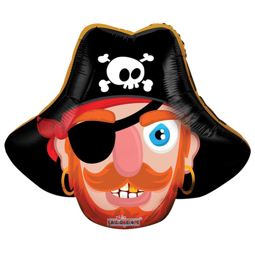14" Pirate Face Balloon 14" Pirate Face Balloon