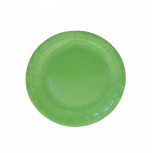 7 Inch Lime Green Paper Plates (8pk) 7 Inch Lime Green Paper Plates (8pk)