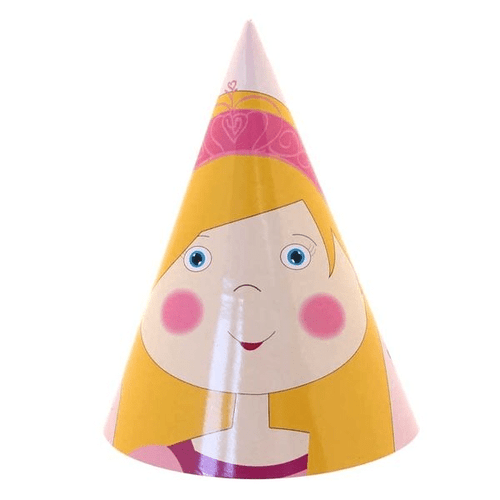 Princess Sparkle Party Hats (8pk) Princess Sparkle Party Hats (8pk)