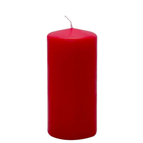 Red Pillar Candle (15cm)