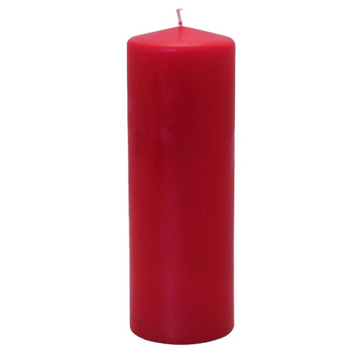 Red Pillar Candle (20cm)