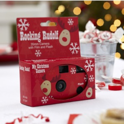 Rocking Rudolf Disposable Camera - Discontinued