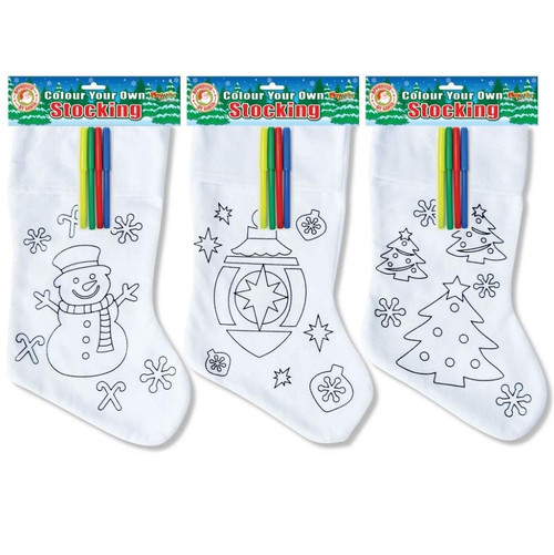 Colour Your Own Stocking  - Discontinued