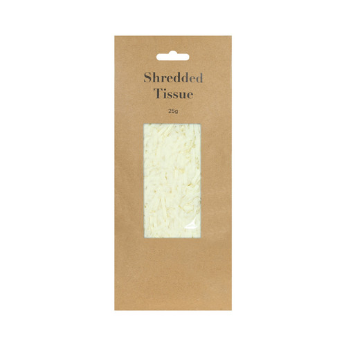Cream Shredded Tissue (25 Grams)