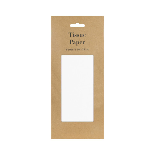 White Tissue Paper Pack (5 sheets) White Tissue Paper Pack (5 sheets)