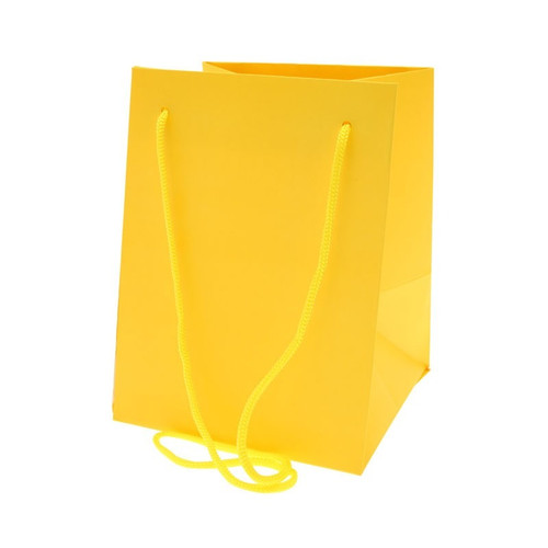 Yellow Hand Tie Bag 