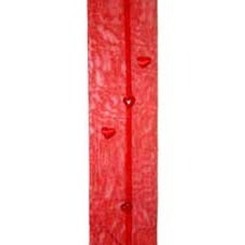 Sheer Wall Hanger with Hearts