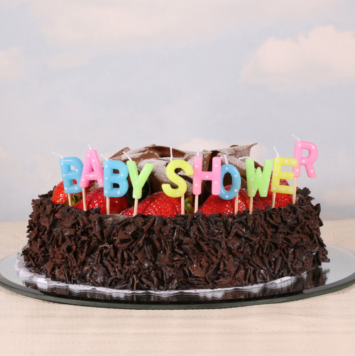 Baby Shower Letter Candles Baby Shower Letter Candles