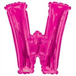 34"  Letter Balloon - W - Pink