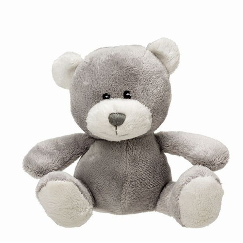 15cm Silver Baby Bear Soft Toy