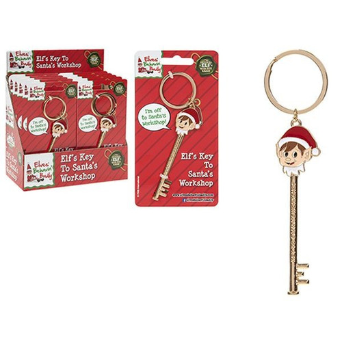 Elf Design Key To Santas Workshop (4 x 1 Inch) Elf Design Key To Santas Workshop (4 x 1 Inch)