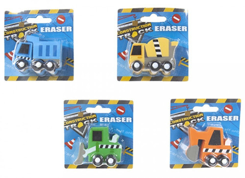 Construction Truck Eraser (Assorted Designs) Construction Truck Eraser (Assorted Designs)