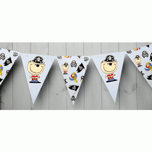 Pirate design bunting - 3m Pirate design bunting - 3m