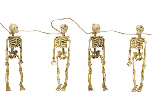 Hanging Skeleton Garland Hanging Skeleton Garland