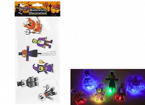 Halloween Light Up Gel Window Stickers   Halloween Light Up Gel Window Stickers