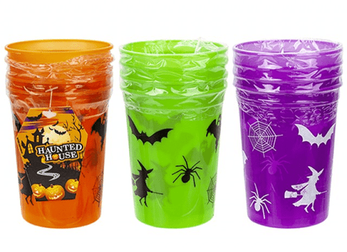 Plastic Halloween Glasses (Assorted Designs) Plastic Halloween Glasses (Assorted Designs)