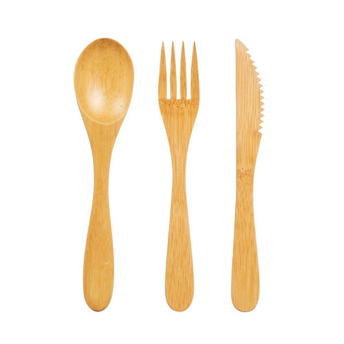 Bamboo Cutlery (Set of 3) Bamboo Cutlery (Set of 3)