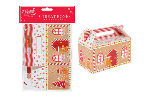 Gingerbread Treat Boxes (Pack of 3)