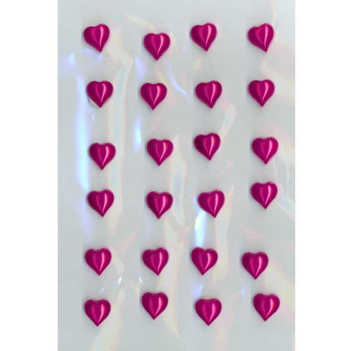 Pink Pearl Heart Stickers Pink Pearl Heart Stickers