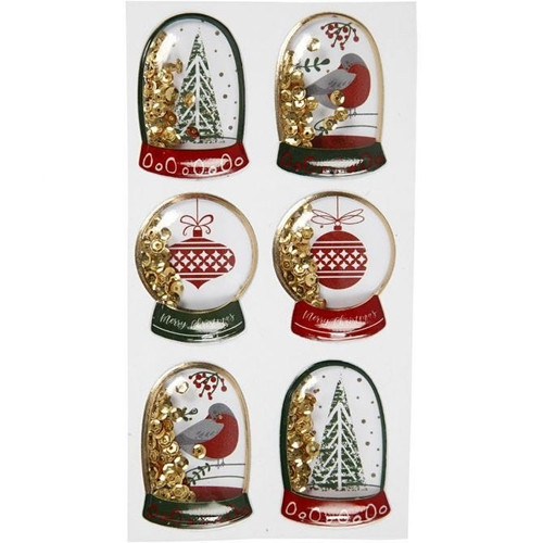Shaker Traditional Christmas Stickers (Assorted Designs)