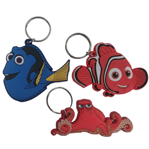 Finding Dory 3d Keychain  3 Assorted Characters