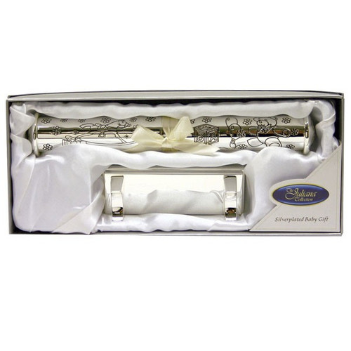 Silverplated Cristening Certificate Holder by Juliana - Discontinued