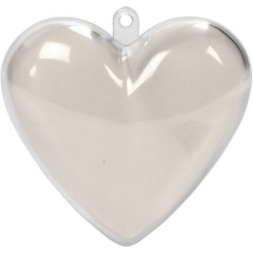 Heart Shaped Baubles (Pack of 10)