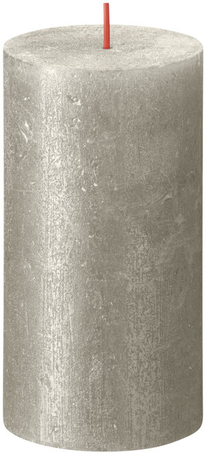 Champagne Bolsius Rustic Shimmer Metallic Candle (130 x 68mm)