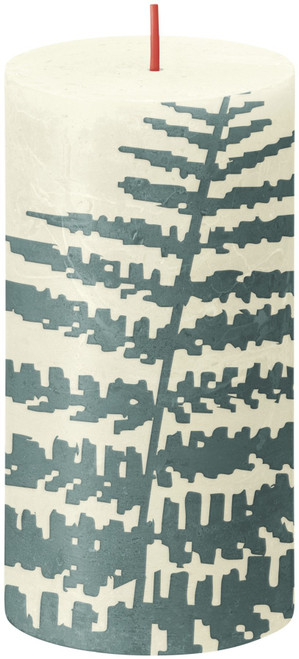 Soft Pearl Fern Bolsius Rustic Silhouette Candle (130 x 68mm) Soft Pearl Fern Bolsius Rustic Silhouette Candle (130 x 68mm)