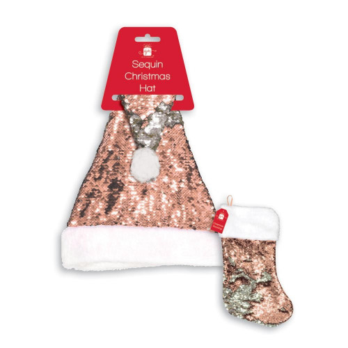 Reversible Sequin Hat Reversible Sequin Hat