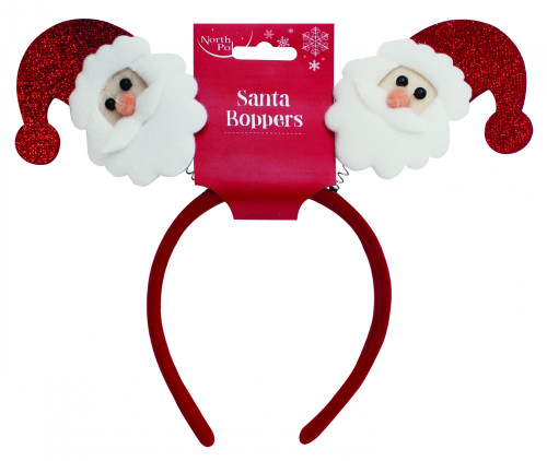 Santa Head Boppers  - Discontinued
