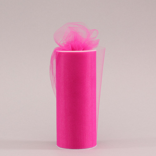 Hot Pink Tulle 15cm x 23m