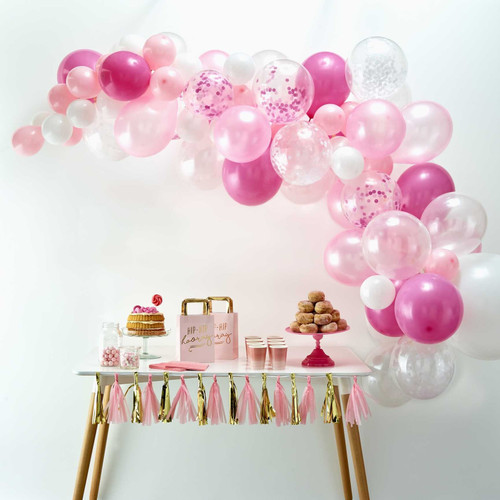 Pink Balloon Arch Pink Balloon Arch