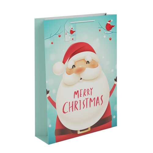 Cute Santa Gift Bag (Extra-Large) Cute Santa Gift Bag (Extra-Large)