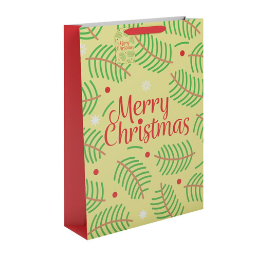 Merry Christmas Gift Bag  (Extra-Large)