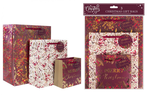 Mulberry Gift Bags (Pack Of 3)