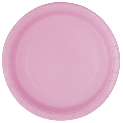 9 Inch Pink Paper Plates
