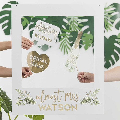 Botanical Personalised Hen Party Photo Frame Botanical Personalised Hen Party Photo Frame