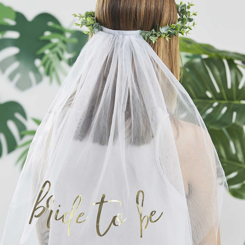 Botanical Eucalyptus Bridal Crown