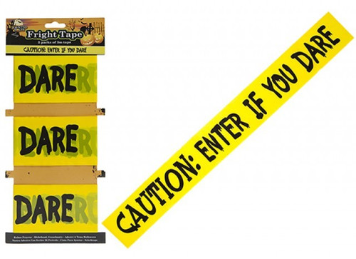 Halloween Printed Fright Tape (3x3m) Halloween Printed Fright Tape (3x3m)