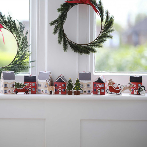 Make Your Own Christmas Advent Calendar Boxes Make Your Own Christmas Advent Calendar Boxes