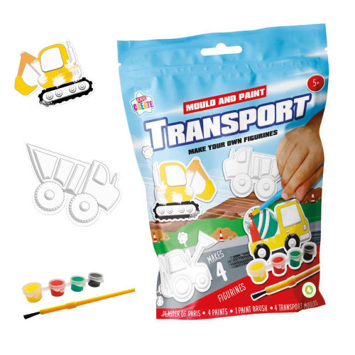 Make Your Own Transport Figurines (4 Designs) Make Your Own Transport Figurines (4 Designs)