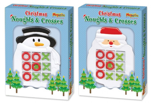 Christmas Noughts & Crosses Game (Assorted) Christmas Noughts & Crosses Game (Assorted)