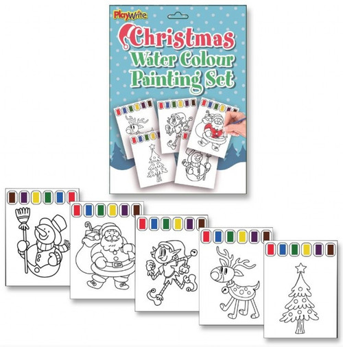 Christmas Water Colour Painting Christmas Water Colour Painting